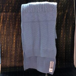 Pendleton Blue scarf Lambs wool/Angora vtg